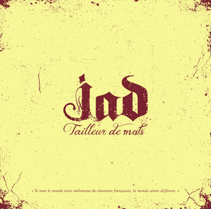 Jad Dawaliby - Tailleur de mots - 1CD